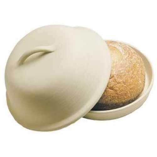 SuperStone La Cloche Baker with Specialty Bread Cloth- stone bake ware for breads, fish and meats