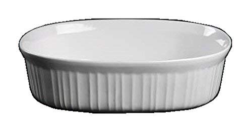 Corning Ware French White Oval Casserole / No Lid ( 2 1/2 Quart ) ( F-2-B )