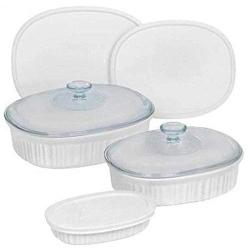 CorningWare® French White® 8-Piece Bakeware Set