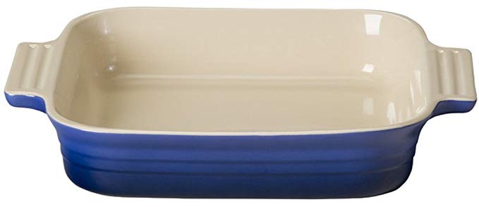 Le Creuset 1.5 Quart 9x9 Square Stoneware Blue PG105723-09