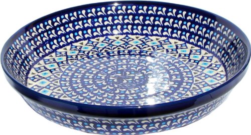 Polish Pottery Dish Pie Plate 10