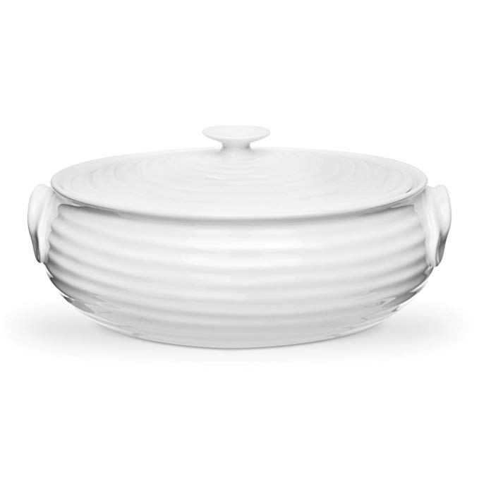 Portmeirion Sophie Conran White Oval Casserole, Small