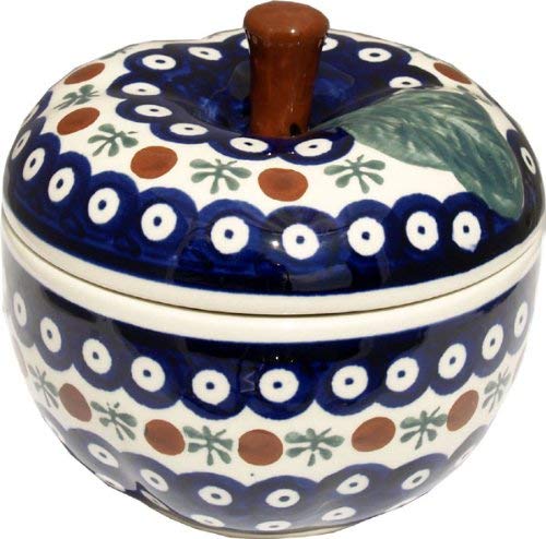 Polish Pottery Apple Baker