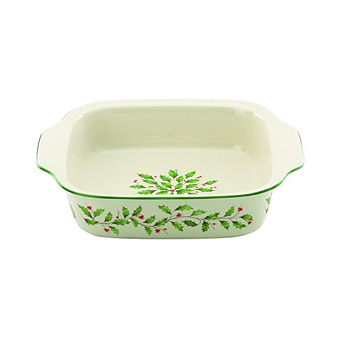 Lenox Holiday Large Square Baker