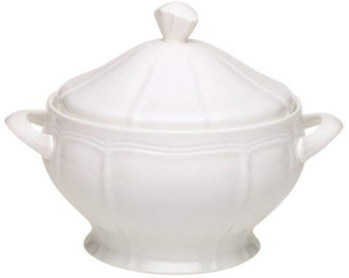 Mikasa Antique White Covered Casserole Dish, 68 Ounce