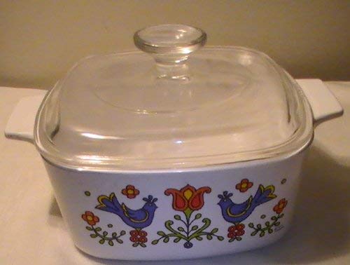 Corning Corelle Country Festival 2 Qt. Casserole with Lid