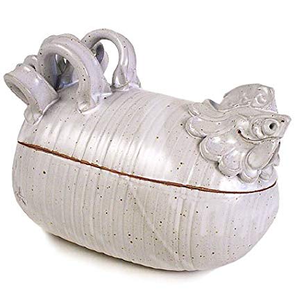 Chicken Cooker/Roaster, Handmade Stoneware Pottery