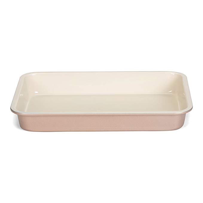 Patisse 03333 Ceramic Series Brownie Pan with double non-stick ceramic coating, 11