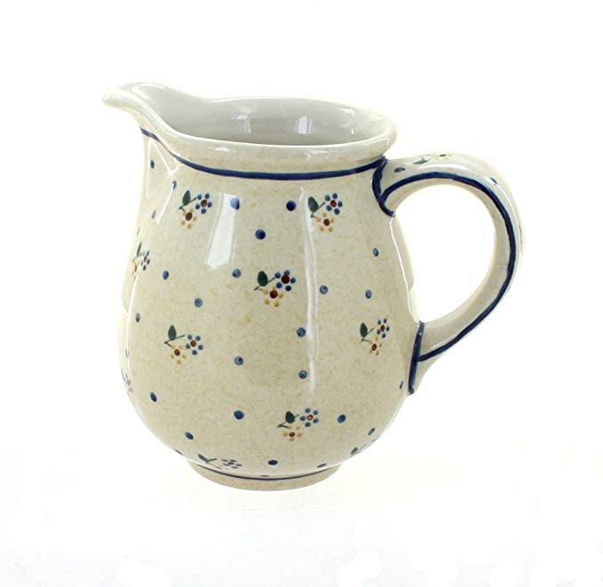 Polish Pottery Country Meadow Small Pitcher