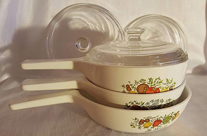 Corning Ware Spice O' Life menuette set 6 pieces