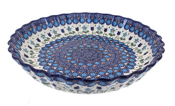 Polish Pottery Savannah Pie Plate