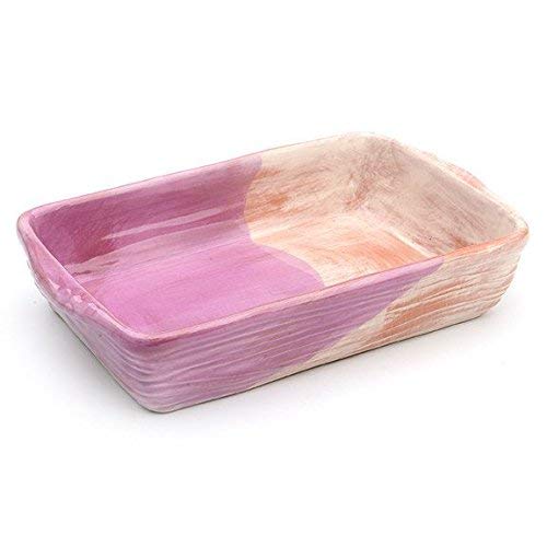 Italian Dinnerware - Purple Rectangular Casserole - Handmade in Italy from our Colori E Sapori Collection