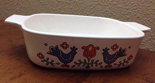 Vintage Corning Ware Country Festival 1 Quart Casserole Dish A-1-B Without a Lid