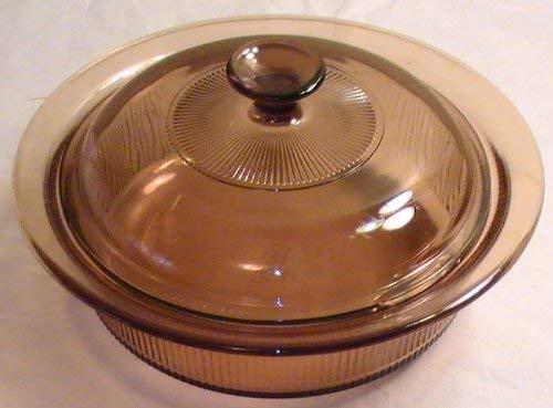 Corning Visions Amber 1.5 Quart Round Casserole