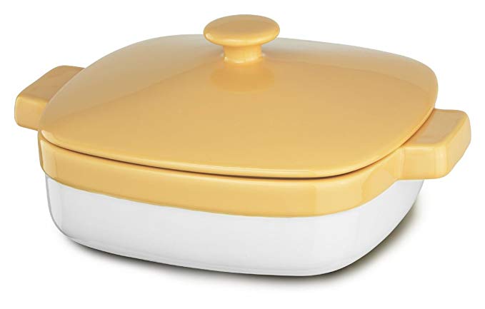 KitchenAid KBLR28CRBF Streamline Ceramic 2.8-Quart Casserole Bakeware - Buttercup