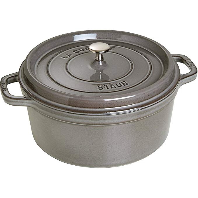 7-Qt. Round Dutch Oven Color: Graphite