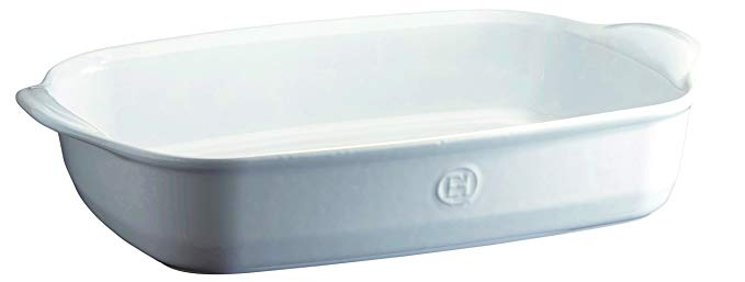 Emile Henry 119654 France Ovenware Ultime Rectangular Baking Dish, 16.5 x 10.6, Flouro