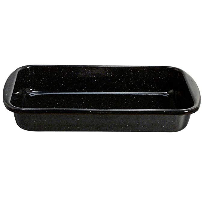 Riess  Classic - Fry- And Baking Pans Rectangular Baking, Diameter-32 X 5.5 Cm Black