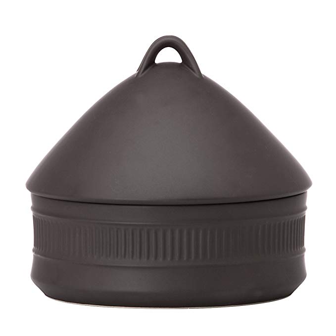 Dansk Flamestone Beehive Casserole, 2-Quart, Brown