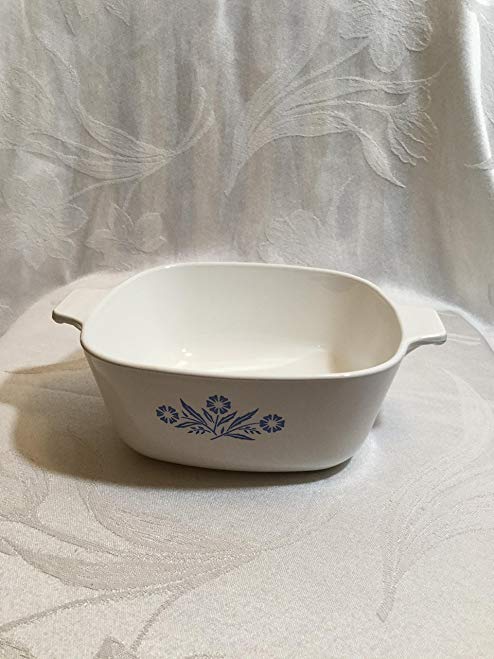 Corning Ware Blue Cornflower Casserole Dish 1.5 Quart A-1 1/2-B Without Lid