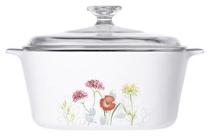 Corningware Covered Casserole (with Lid) (Country Cottage/Daisy Field) (3 Liter, Daisy Fields)