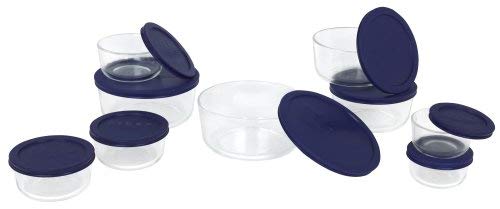 Pyrex 1072164 Storage 18-Piece Round Set