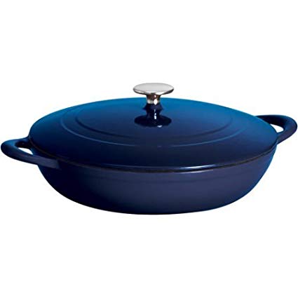 Tramontina Gourmet 4-Quart Cast Iron Covered Braiser