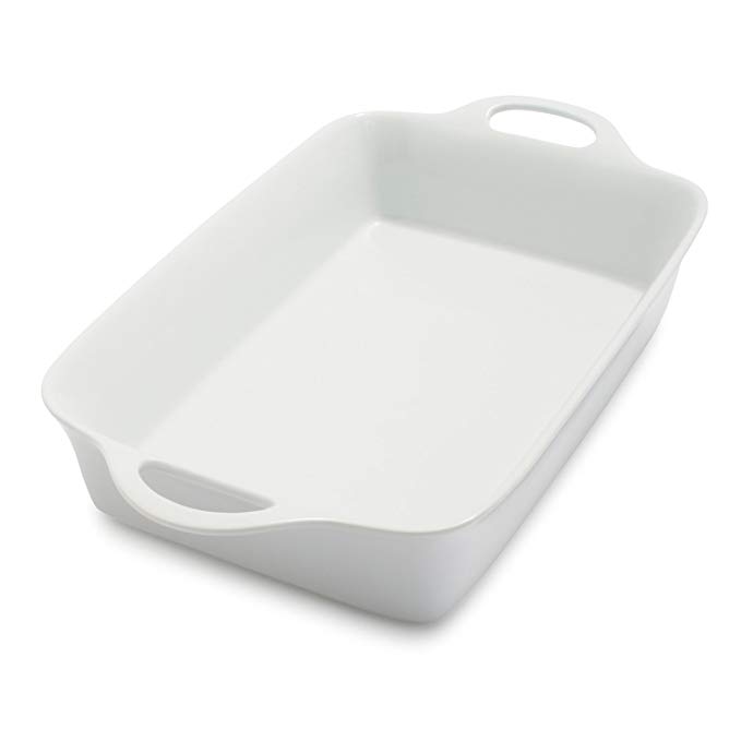 Sur La Table Rectangular Porcelain Baker UN30-201, 6 qt.