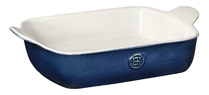 Emile Henry 559628 HR Ceramic Small Rectangular Baker, Twilight