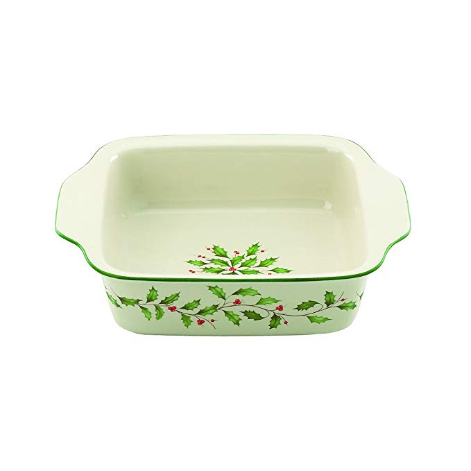 Lenox Holiday Small Square Baker