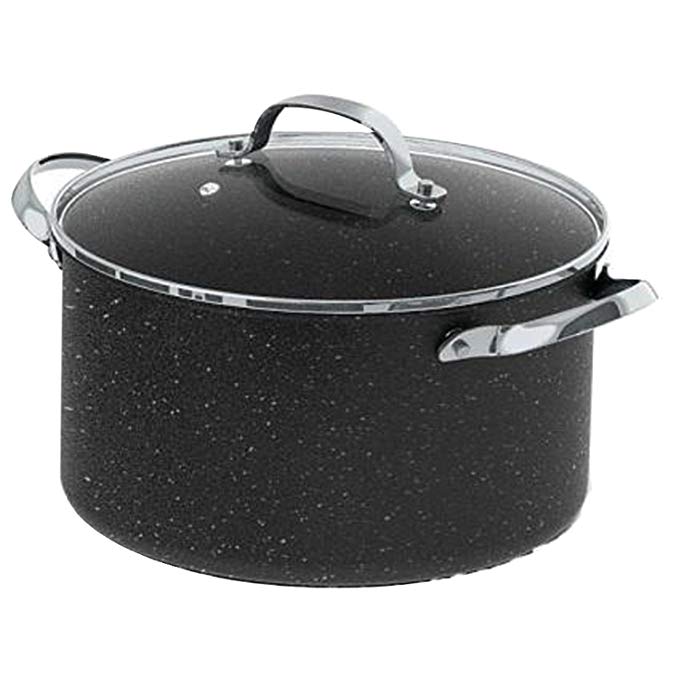 Starfrit SRFT060317 The Stockpot/Casserole with Glass Lid, 6-Quart