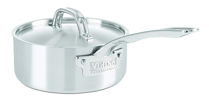 Viking Professional 5-Ply Stainless Steel Saucepan, 2 Quart