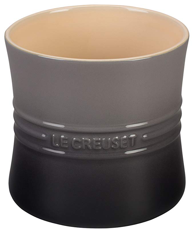 Le Creuset Stoneware 2 3/4-Quart Utensil Crock, Oyster