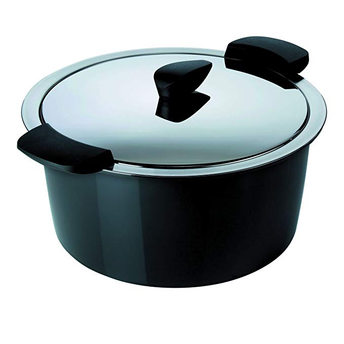 Kuhn Rikon 3-Liter Hotpan Casserole, Black