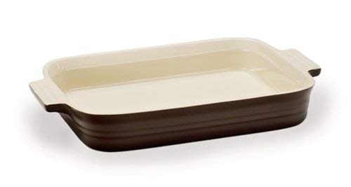 Le Creuset Stoneware 2-1/4-Quart Rectangular Dish, Chestnut