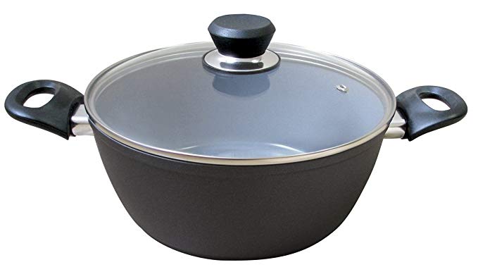 Cool Kitchen Green Cuisine 4.75 Quart Casserole with Non Stick Ceramic Coating